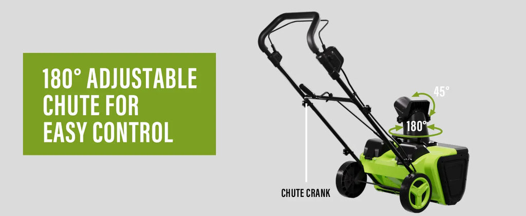 Deli Steelite 42V 20" Cordless Snow Blower – 850 Lbs/Min, Dual 4.0Ah Batteries & Charger Included – Effortless Snow Removal