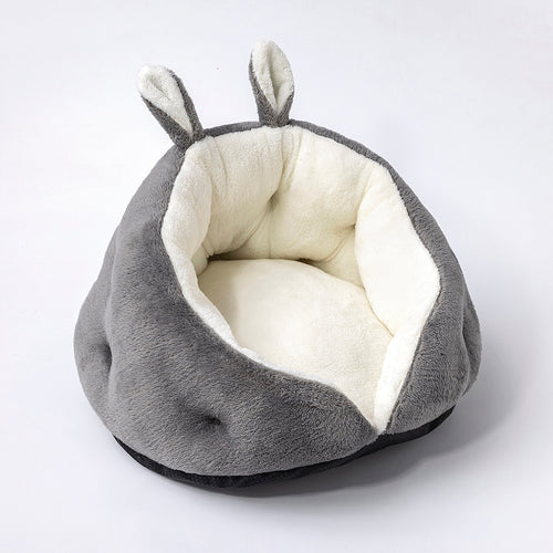 Bunny Ear Design Comfort Pet Bed