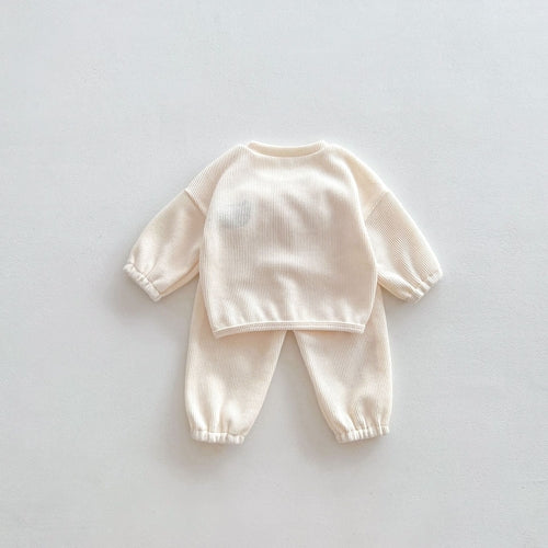 🐻 Infant Baby Unisex Bear Head Long-Sleeved Combo Set 🐾
