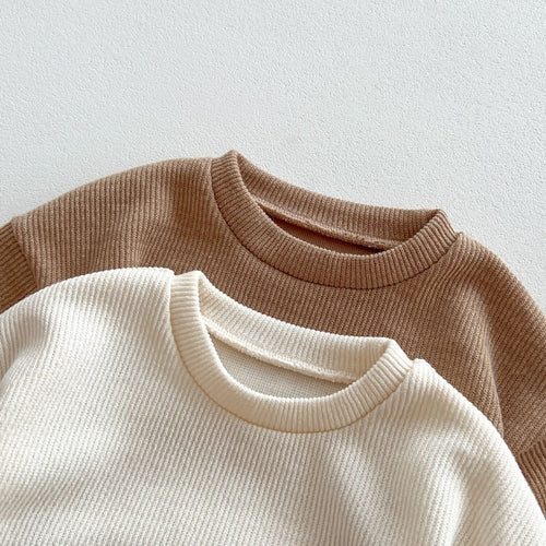 🐻 Infant Baby Unisex Bear Head Long-Sleeved Combo Set 🐾